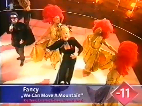 LORIA GRAY "Countdown Grand Prix 2000 mit FANCY: "We can Move a Mountain" Live in der ARD in Bremen
