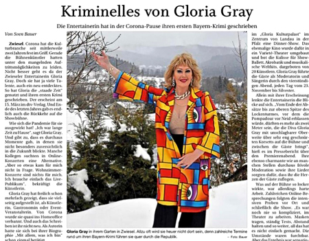 Gloria Gray - Passauer Neue Presse, 26.02.2022