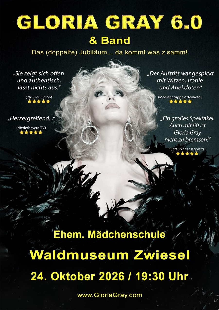 "GLORIA GRAY 6.0" - Zusatztermin nach ausverkaufter Premiere