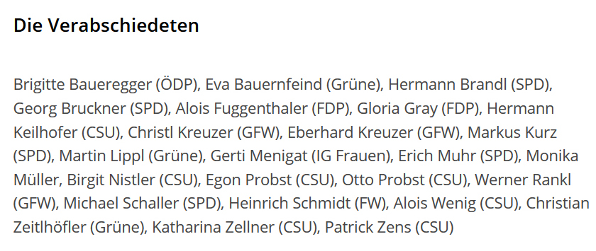 GLORIA GRAY - Dankurkunde, Mitglied des Kreistages 2020 - 2026 - Passauer Neue Presse (PNP), 07.05.2026