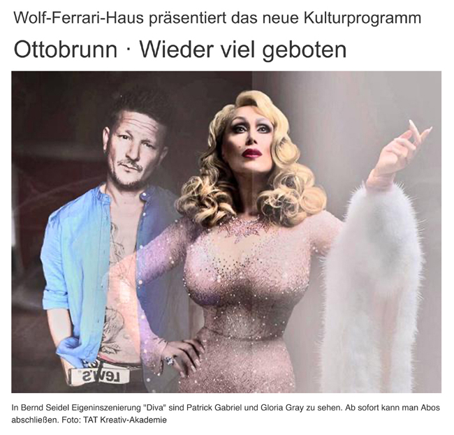 GLORIA GRAY - Diva von Dirk Dobrov  - Mnchner Wochen Anzeiger, 24.06.2024
