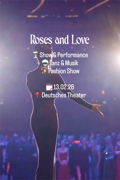 GLORIA GRAY - ROSES AND LOVE BALL 2026 - @deutsches_theater_muenchen