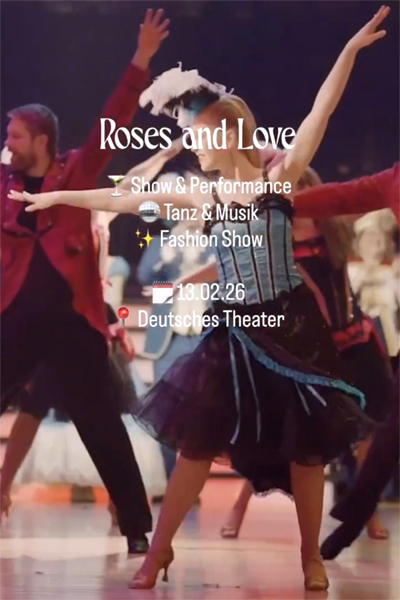 GLORIA GRAY - ROSES AND LOVE BALL 2026 - @deutsches_theater_muenchen